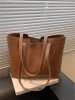 Luxury Hand Bag atypical leather ( (brown)