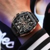 Mens Watches 5ATM Sports Waterproof Quartz Wristwatch Luminous Date Silicone Clock Luxury Man Watch