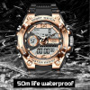 LIGE 8922 Men Military Watch Top Brand Waterproof Wristwatch