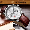 LIGE 9866 whiteTop Brand Luxury Casual Quartz Watch