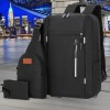 3 Pics Bag Combo Pack(Black)