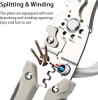 Crimper Cable Cutter Adjustable Automatic Wire Stripper Multifunctional