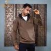 Mens Hoodie-Roman Coffee