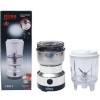 Nima 2 in 1 Electric Spice Grinder and Juicer – Silver - NM-8300