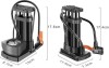 Safety Portable Bicycle Foot Pedal High Pressure Pump