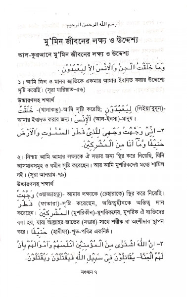 বিষয় ভিত্তিক কুরআন ও হাদীস সঞ্চয়ন