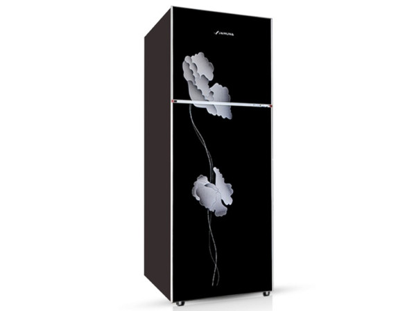 Jamuna JR -XXB -US6263 -QD Refrigerator - Black Lily Leaf - 263 Ltr
