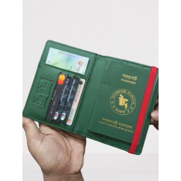 Artificial Leather Credit Card & Passport Cover