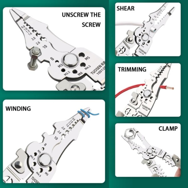 Multifunctional Stripping Pliers