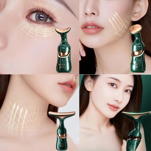 KDK 3-in-1 All Around Facial Lifting, Neck & Eye Massage Beauty Device