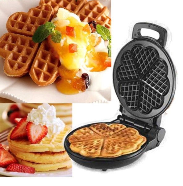 Electric Heart ShapeWaffle Maker-2520