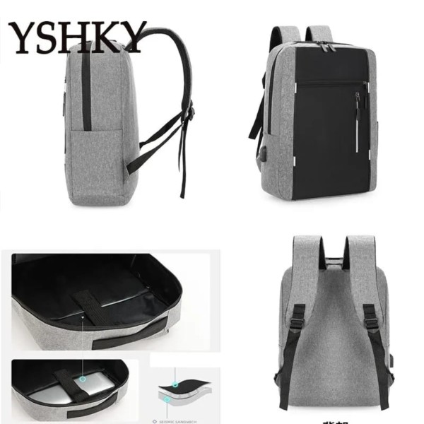 3 Pics Bag Combo Pack ( Ash )