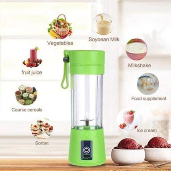 Rechargeable Juicer & Power Bank 1000