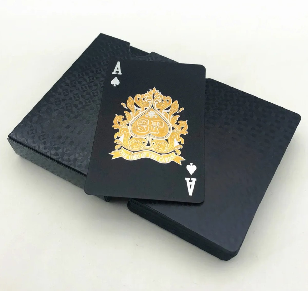 New 24K Gold Playing Cards Plastic Poker Game