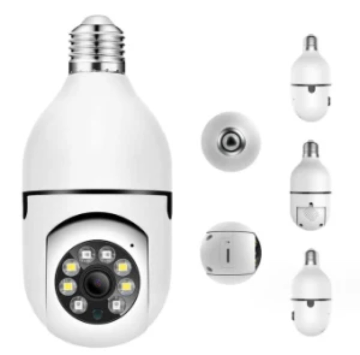 SmartGuard360™ Light Bulb Security Camera