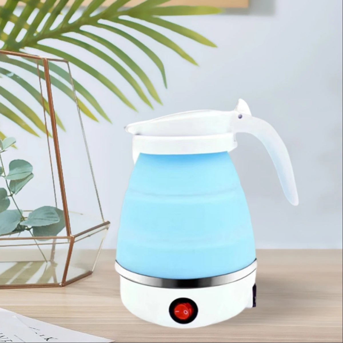 Travelling Folding Kettle and Electric Silicone Foldable .