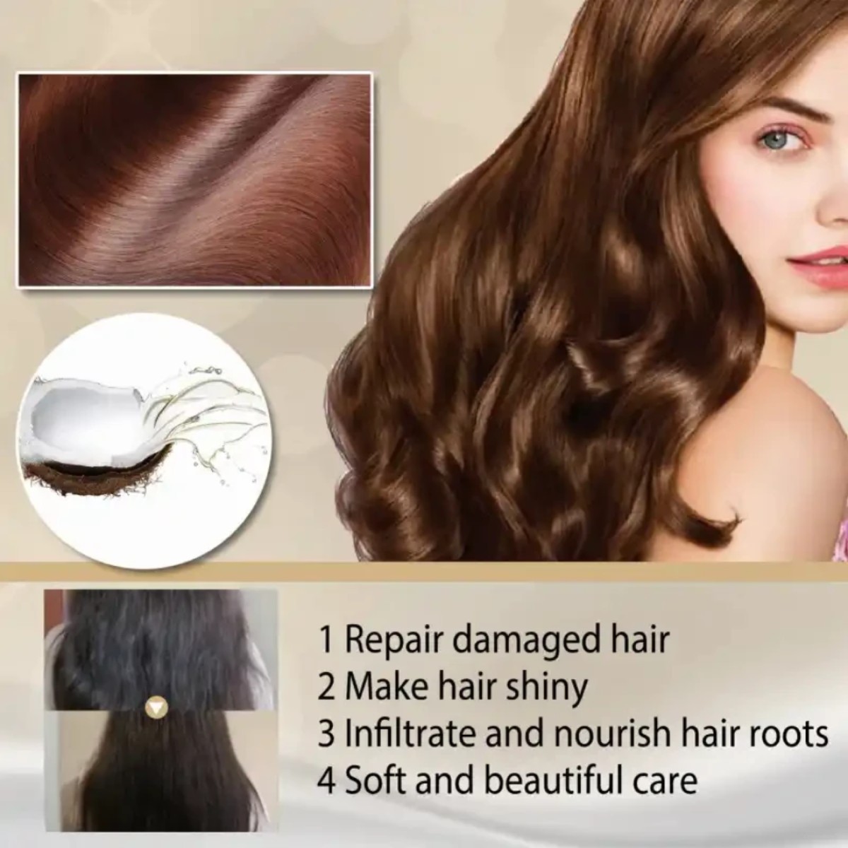 100% Natural EELHOE Hair Mask