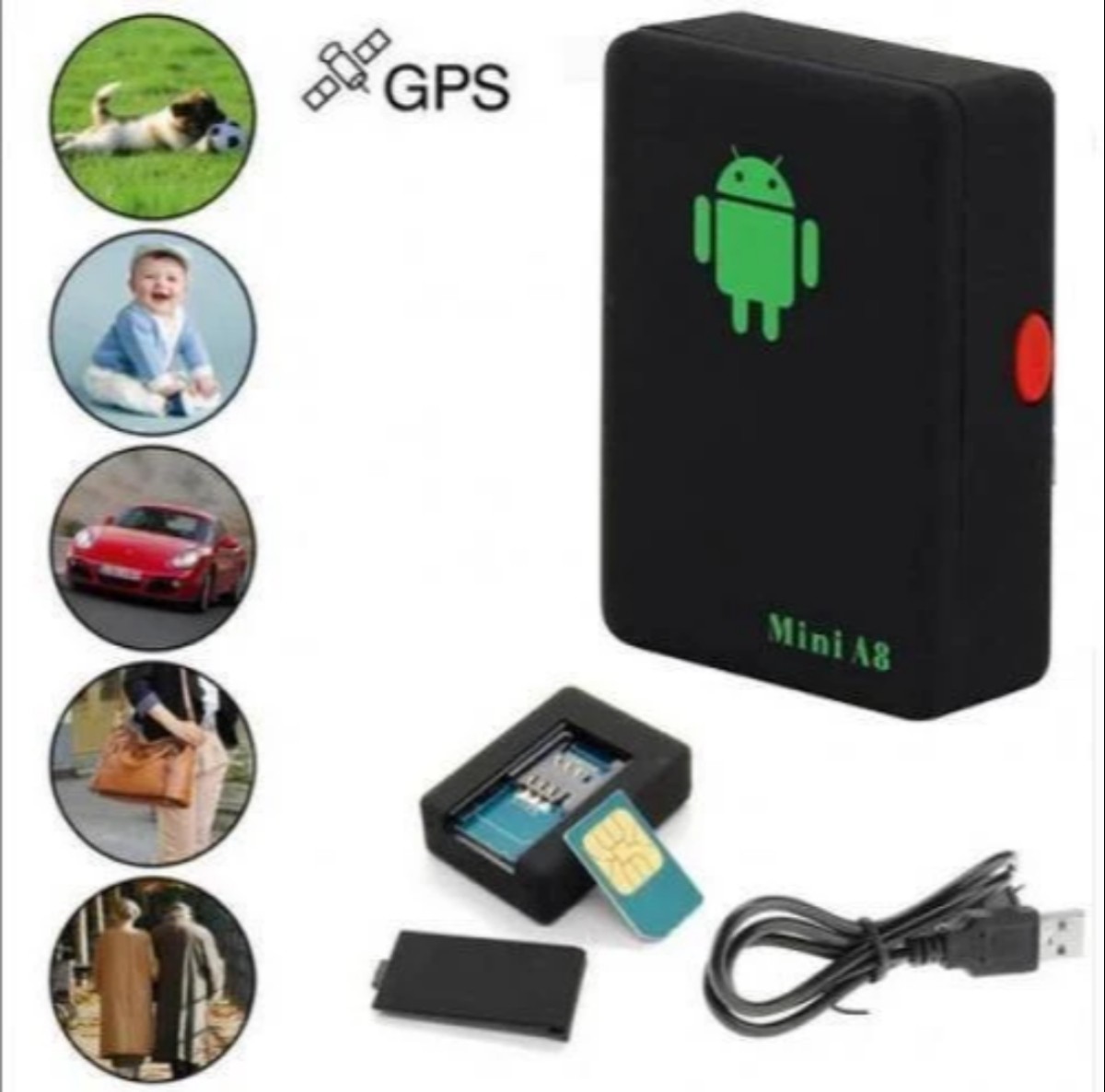 A8 SIM Device GPS Tracker