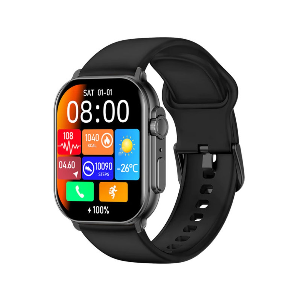 Imilab IMIKI SF1E 2.01 Inches Bluetooth Calling Smart Watch