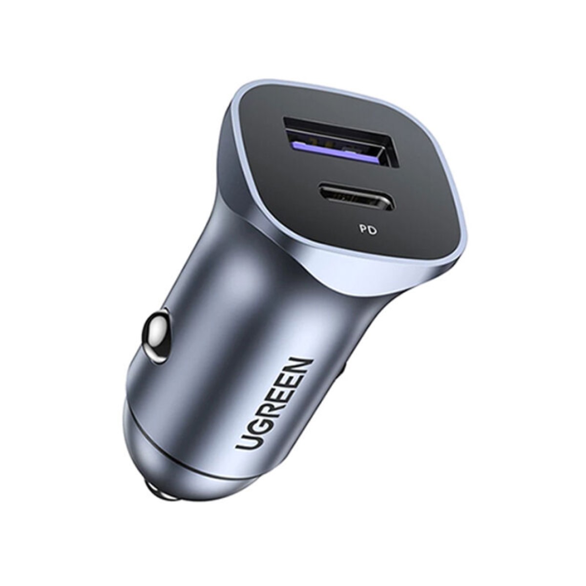 UGREEN CD130 A+C Dual-Port PD30W+SCP22.5W Car Charger (40858)