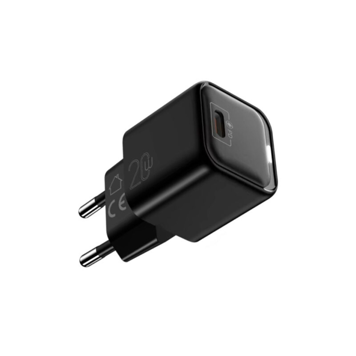 Vyvylabs 20W Polished EU Plug Type-C Fast Charging Adapter (C20CE-02)