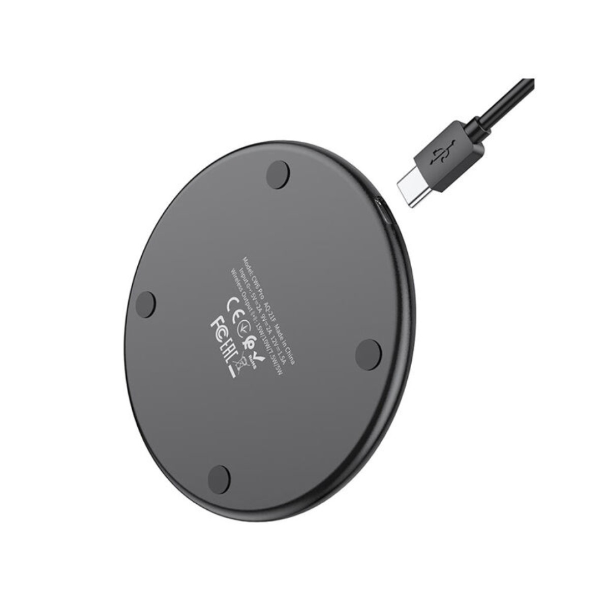 Hoco CW6 Prob 18W Ultra-Thin Fast Charging Wireless Charger