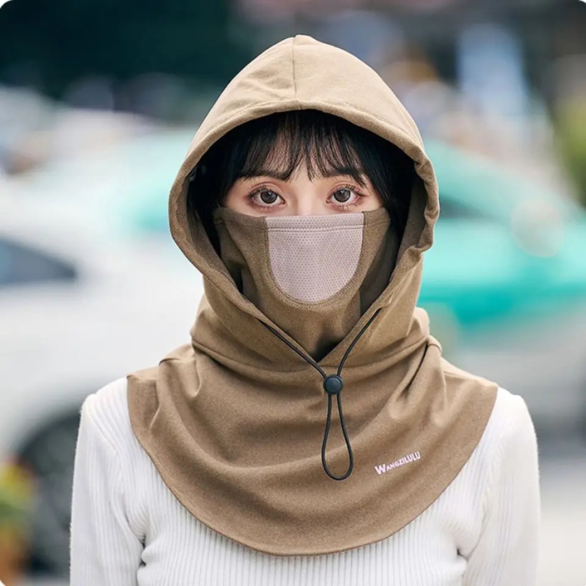 Balaclava Windproof Full Face Mask Khaki