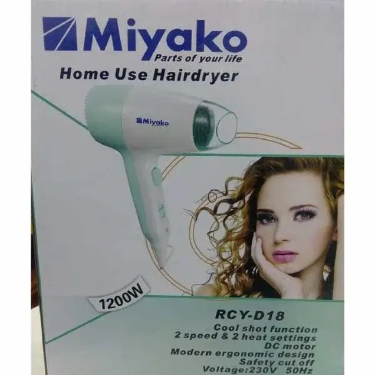 Miyako Hair Dryer RCY D18
