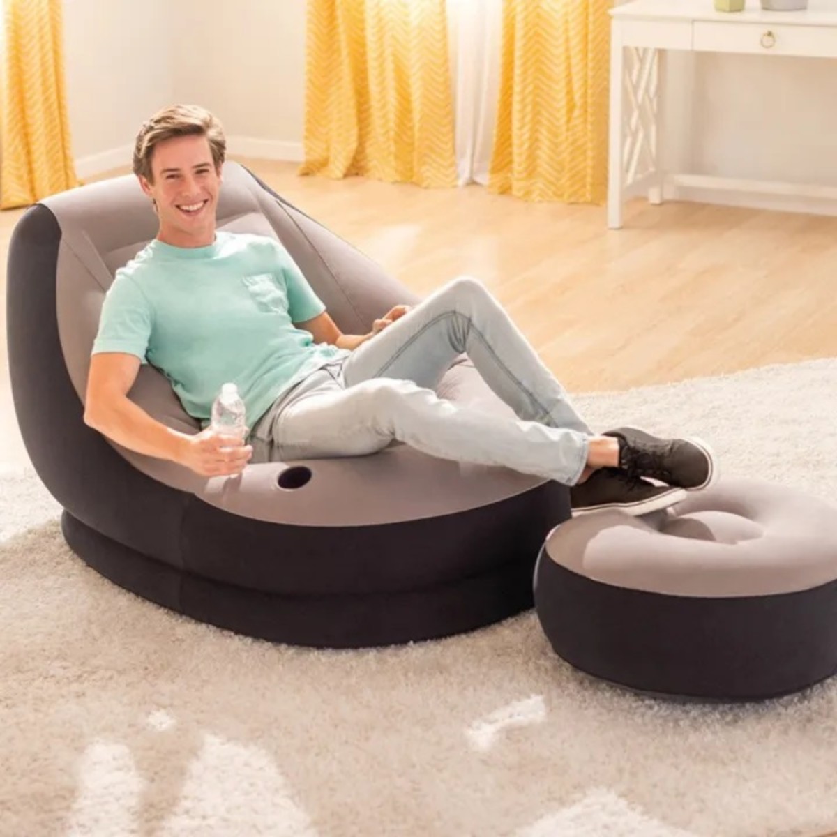 Intex Inflatable Back Sofa Free Air Pump