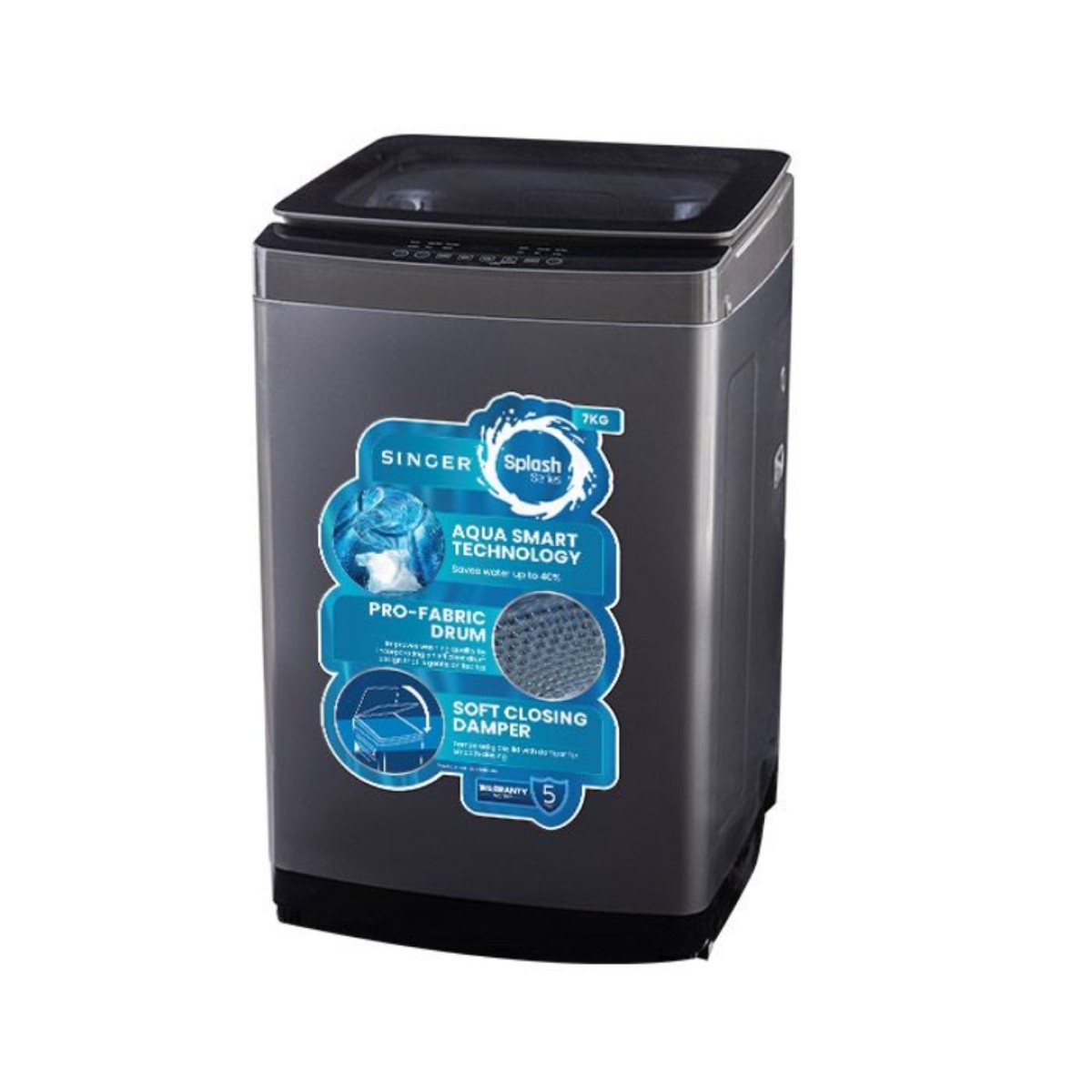 SINGER Top Loading Washing Machine | 7.0 KG |