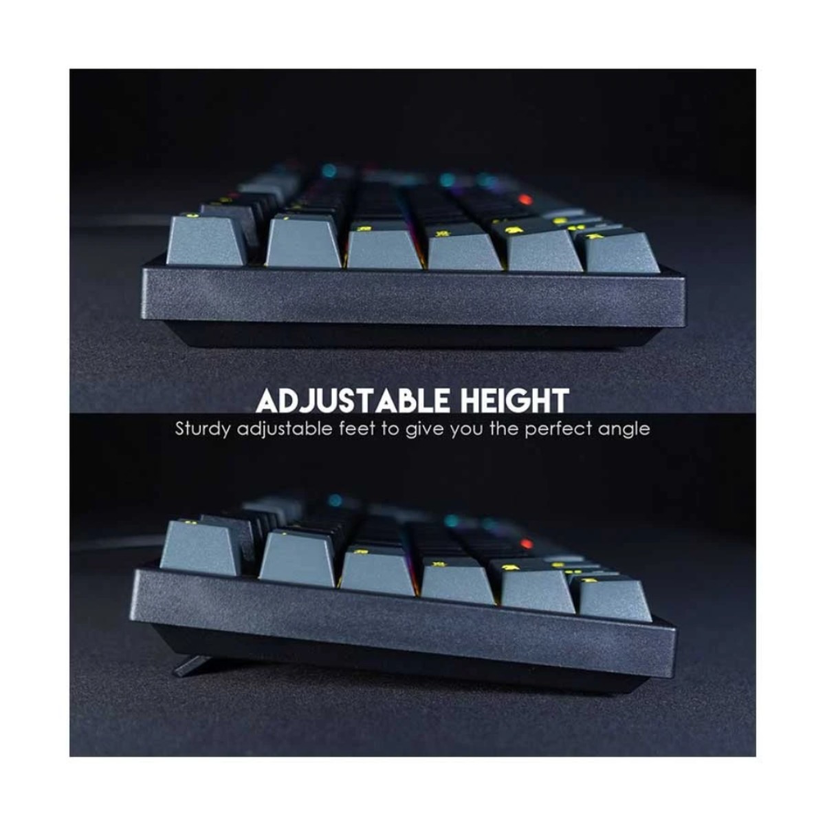 Fantech ATOM MK886 Red Switch RGB Gaming Mechanical Keyboard