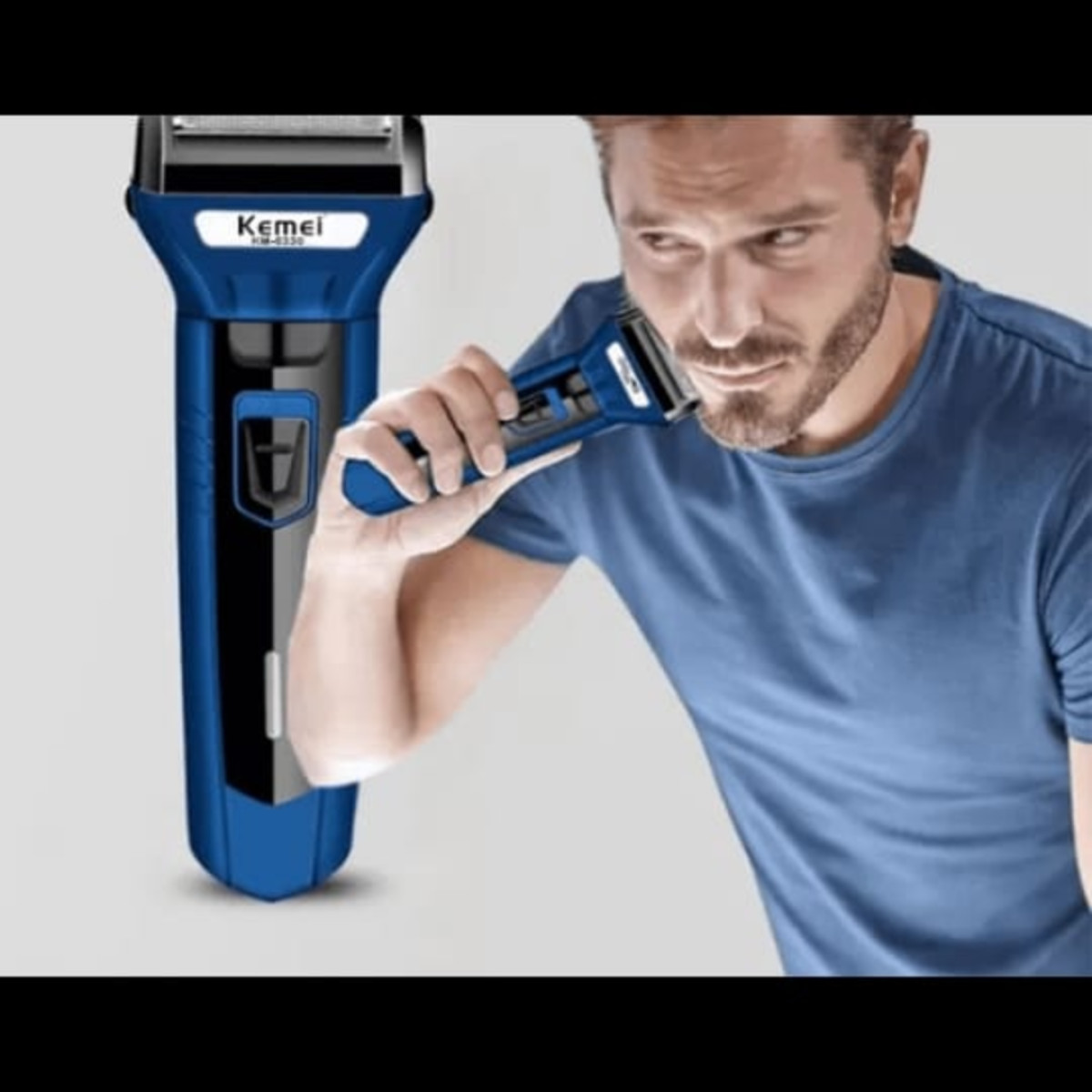 Kemei KM-6330 3 in 1 Electronic Hair Clipper And Beard Trimmer For Men -