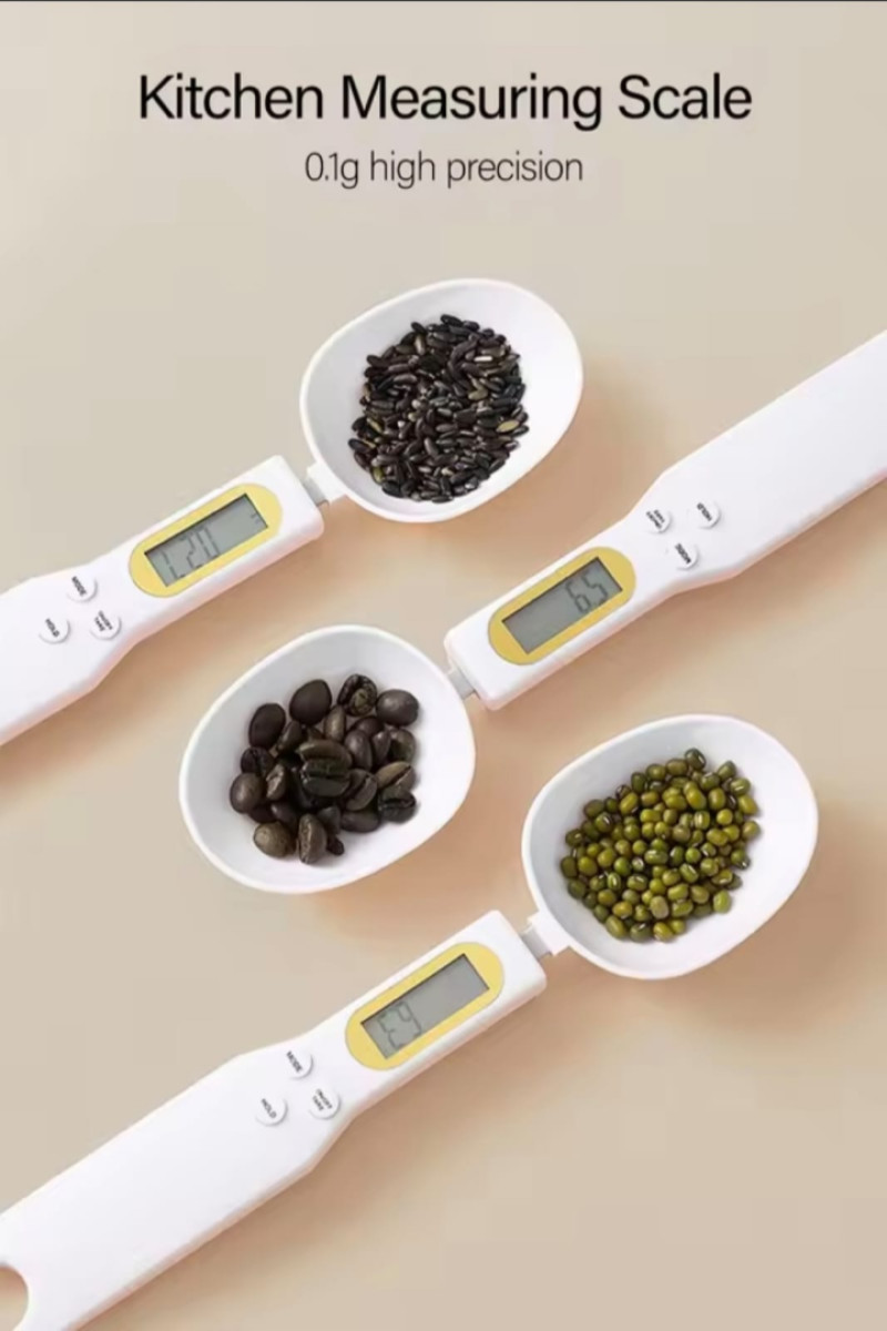 Digital Spoon Scale Electronic Measuring Spoon for Food, Spice High Precision with LCD Display