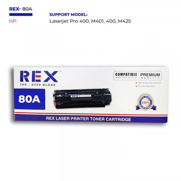 Rex 80A Laser Toner Cartridge