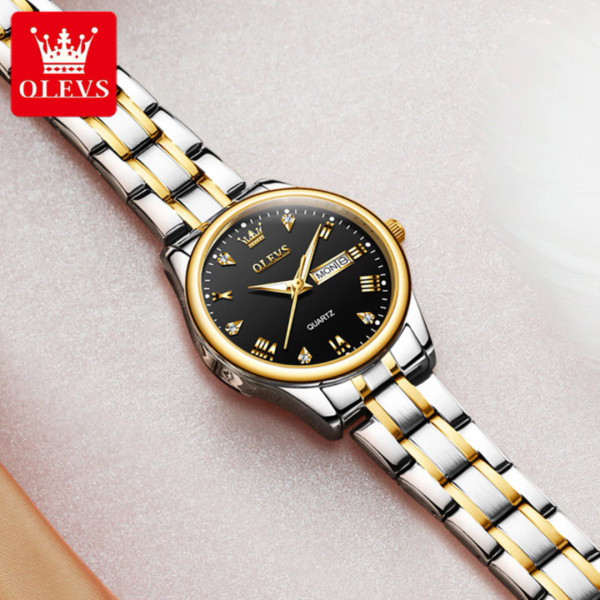 OLEVS New Quartz Women Watches Ladies Stainless Steel Women's Bracelet Watch