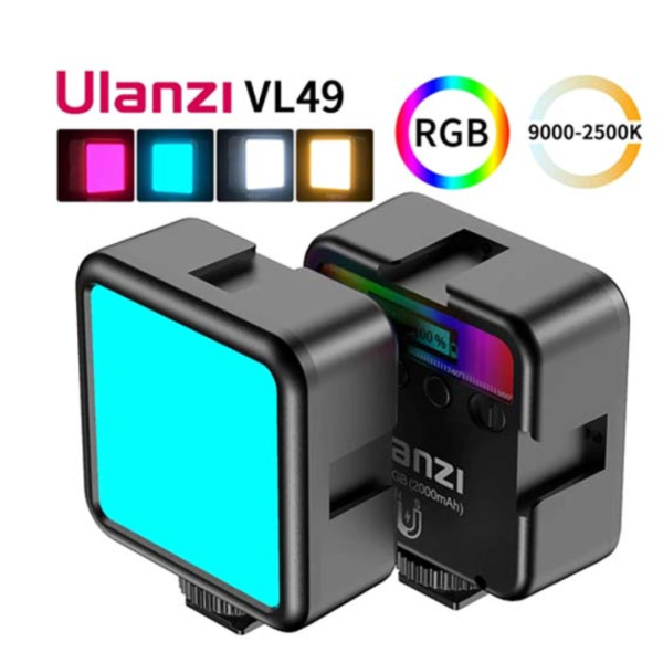 Ulanzi VL49 Rechargable Mini RGB Light