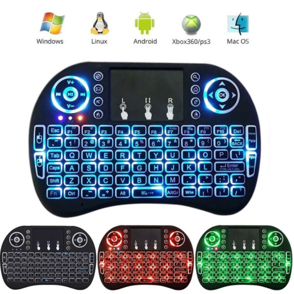 Wireless Mini Keyboard With Touchpad