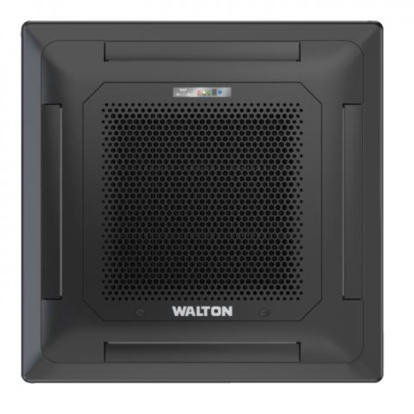 Walton 3 Ton Ceiling/Cassette Fixed Speed AC WCN-HEXACOMB-36G [BLACK PANEL]