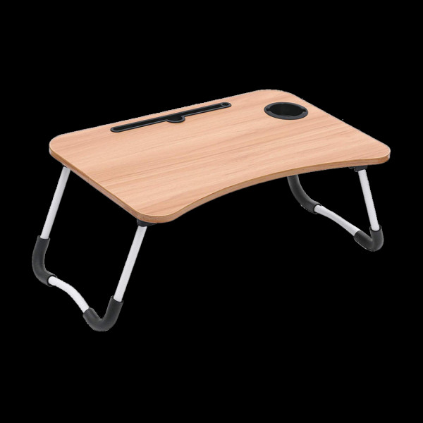 Foldable Laptop Table - Wood