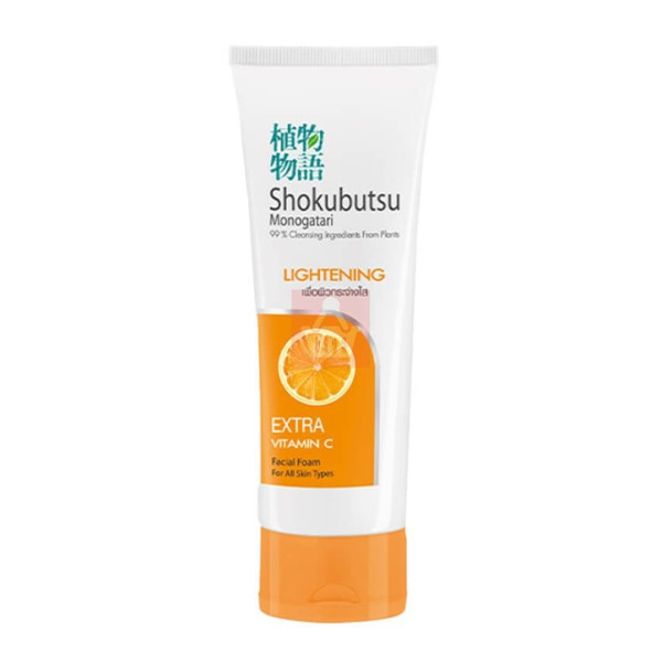 Shokubutsu Facial Foam Lightening - 100ml