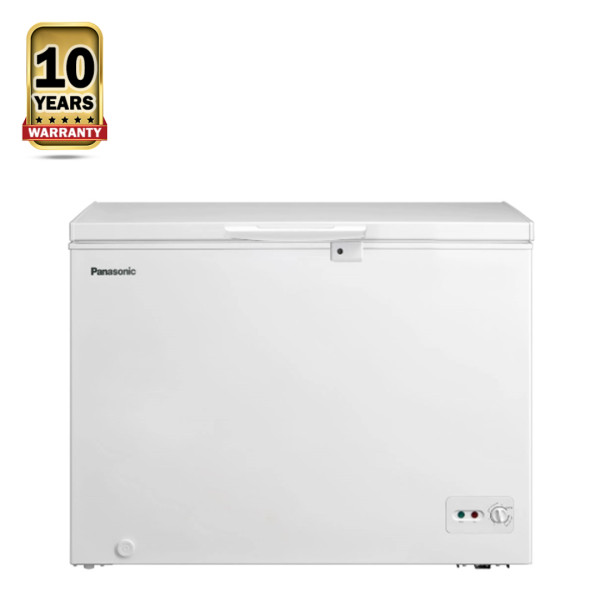 Panasonic SCR-CH300H7B Chest Freezer - 290 Liters - White