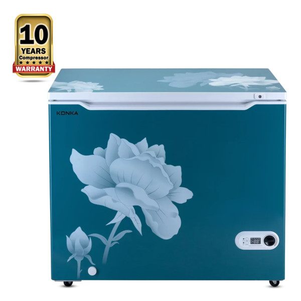 KONKA KDF 200 GB-BLUE Chest Freezer - 200 Litre - Blue