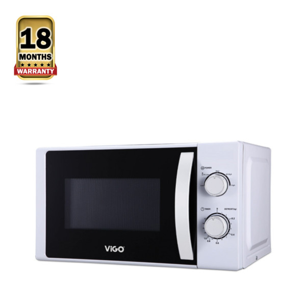 Vigo MA-20W Microwave Oven - 20 Litre - Black and White - 874270