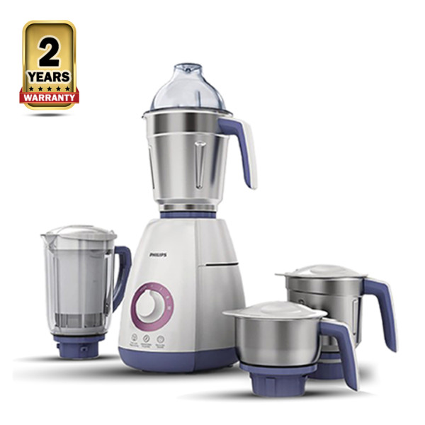 Philips HL7699 Mixer Grinder - 750W - ‎White and Gray