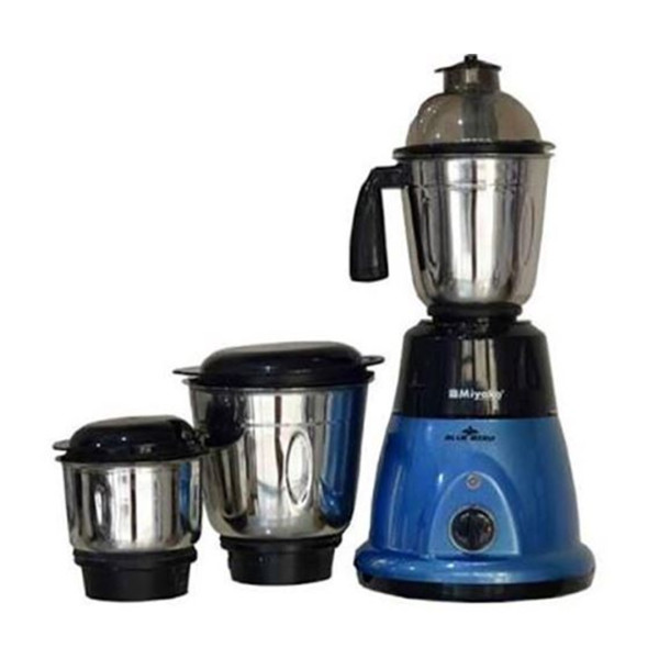 Miyako Blue Bird 3 in 1 Blender And Mixer Grinder - 750W - 1.2L - Blue