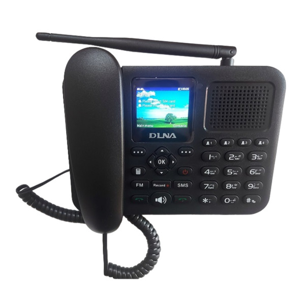 DLNA ZT9000 Dual Sim Land Phone - Black