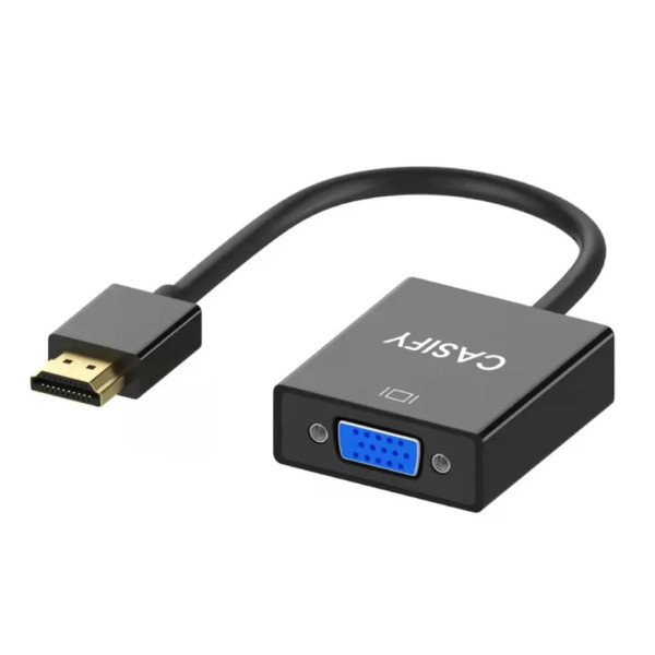 CASIFY HDMI to VGA Converter Cable - Black