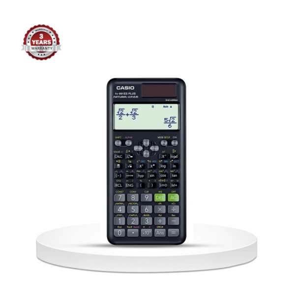 Casio FX-991ES PLUS-2 Scientific Calculator - Black