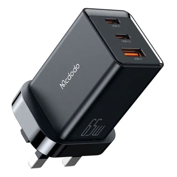 MCDODO GaN 5 Mini Fast Charger - 65W - Black