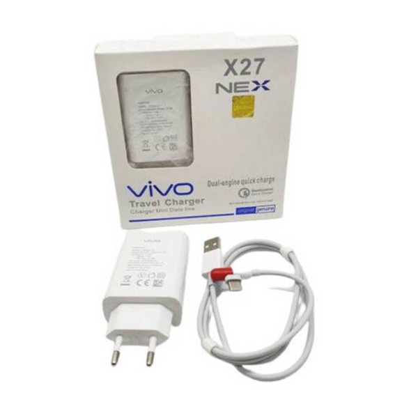 Vivo X27 Nex Travel Fast Charger - White